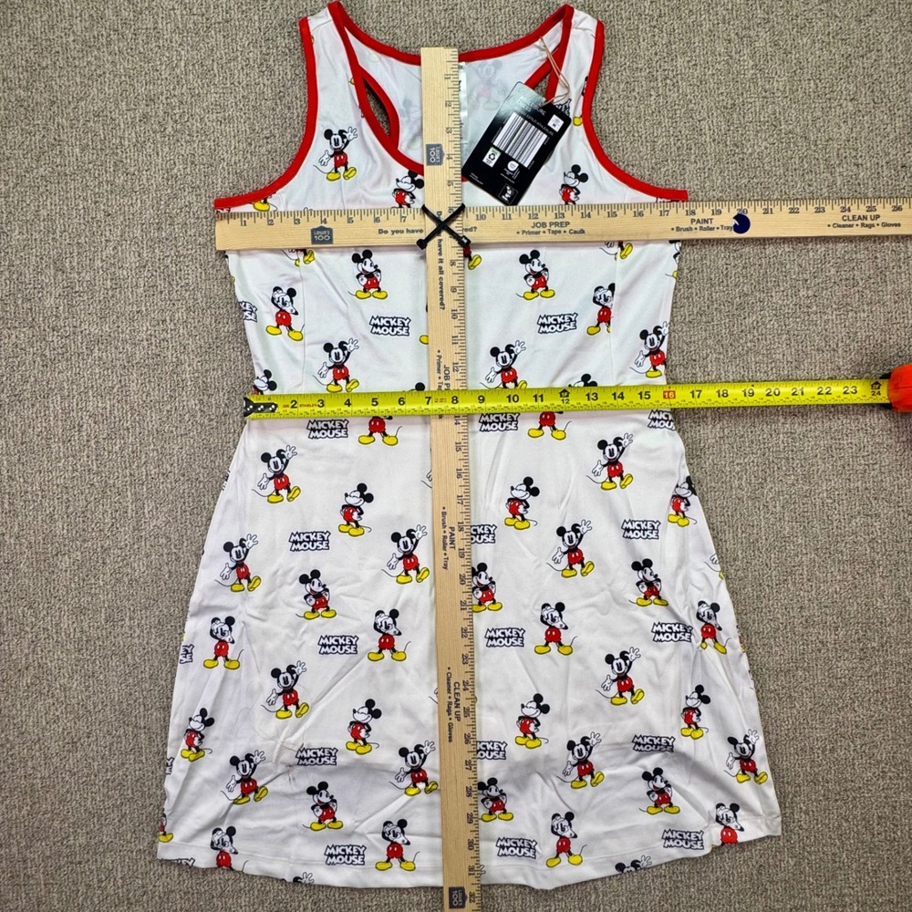 Disney Mickey Mouse Athleisure Dress M Mickey & Co Wallet Floral Ears Bundle NWT - Picture 12 of 12